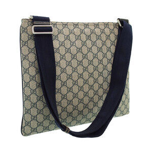 Gucci Messenger Monogram Crossbody Flat GG Brown Bag Plus